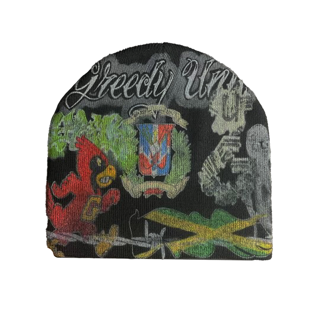 ALL-OVER PRINT BEANIE
